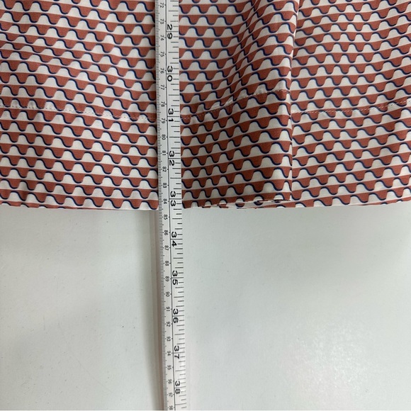 COS MIDI Satin Skirt Size Small A Line Pleated Belt Loops High Waist Side Slit - Picture 9 of 9